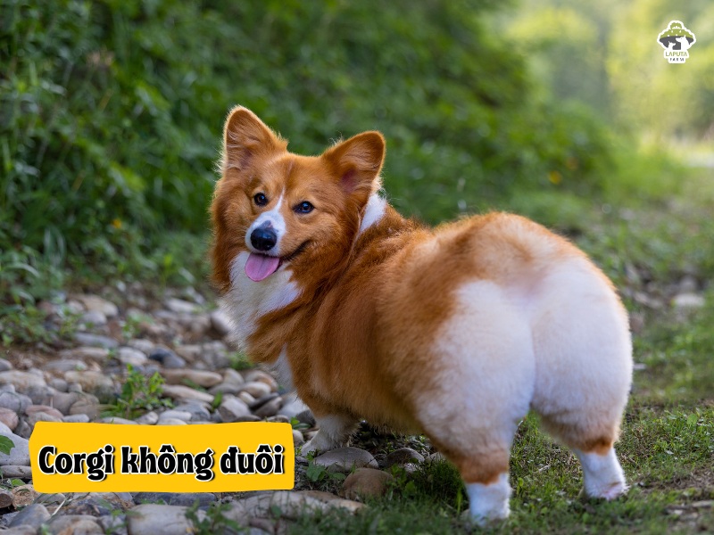 Chó Corgi không đuôi